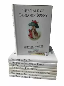 BEATRIX POTTER Peter Rabbit Collection of 8 Books 1988 Fredrick Warne Mr Tod - Picture 1 of 14
