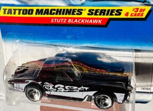 Hot Wheels Tattoo Machines Series Buick Stutz Blackhawk #687 3Spoke Diecast 1/64 - Picture 1 of 2