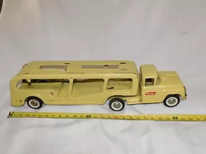 Camión de acero prensado amarillo Buddy L de colección - Imagen 1 de 15