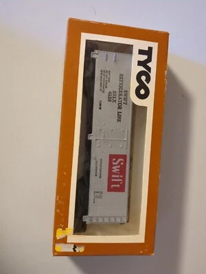 Coche de caja de línea de refrigerador Swift escala HO plateado TYCO carga vintage SRLX 4226 Foto 1 de 2