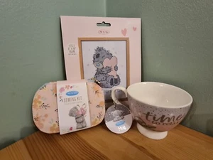 New Women's Tatty Ted Me To You Gift Set Large Mug Cross Stitch & Sewing Kit - Picture 1 of 7