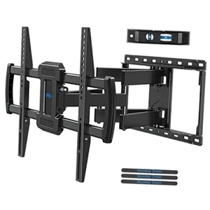 TV Wall Mount, UL Listed Full Motion Mount Bracket for 42-84 Inch Flat Black - Picture 1 of 7