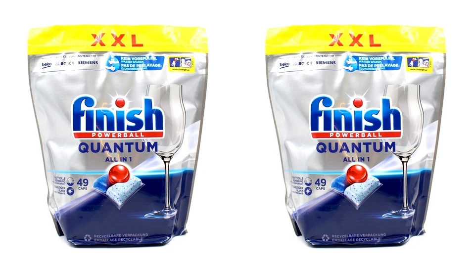 98 Finish Quantum All in 1 Caps XXL PACK , 2x 509g Packung EAN4251758413116 - Bild 1 von 1