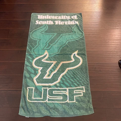 University Of South Florida USF Towel 29x54 Cover