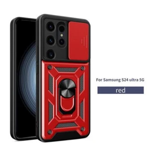 Armor Camera Protect Ring Cover Case For S24 S23 S22 A54 A55 A34 A53 A14 - Picture 1 of 16