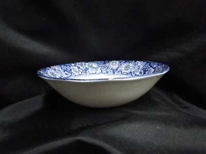 Staffordshire Liberty Blue, Blue & White Scene: Cereal Bowl (s), 6 3/8" - Picture 1 of 7