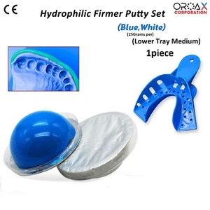 Fester Zahnabformkitt hydrophil mittlere untere Schale für Retainer & Formen - Bild 1 von 3