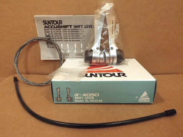 Cambios de borde NOS Suntour... Índice de 6 velocidades o compatible con fricción de 5/6/7 velocidades Foto 1 de 1