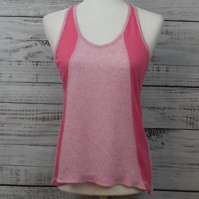 Kenneth Cole REACTION Activewear Women Pink Tank Top Medium Racerback Long Back - Image 1 of 4