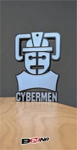 CYBERMEN  logo  display   DOCTOR WHO  Beena Studio - Picture 1 of 5