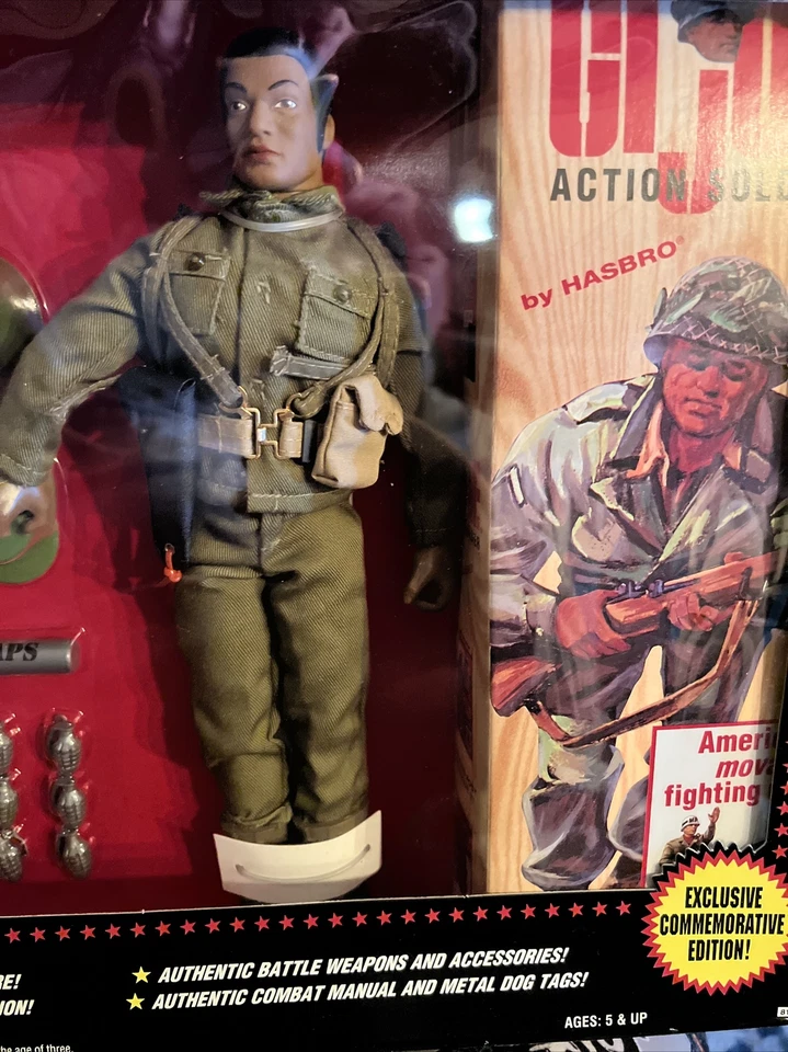 1994 Hasbro Gi Joe Adventure Commemorative Collection Soldier Figure
