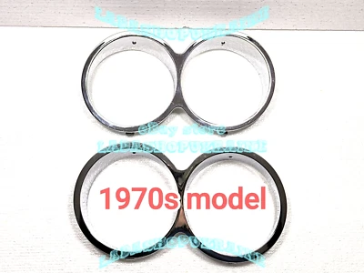 2x Anillo de retención de ajuste para FARO CROMO GAFAS LADA 2103 Anteojos URSS Foto 1 de 4