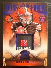 2014 Panini Crown Royale Johnny Football Manziel True 1/1 Tag Patch HT-JF Rookie
