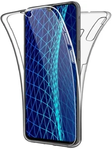 Full Cover Für Samsung Galaxy A40 SM-A405 Silikon TPU 360° Transparent Hülle - Bild 1 von 1