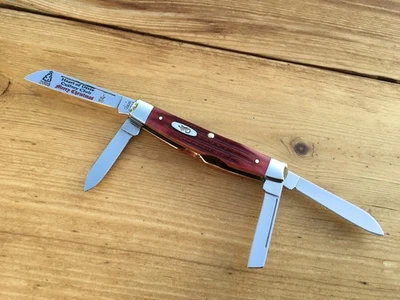 CASE XX  4-BLADE CONGRESS 64052SS  HEART OF DIXIE CHRISTMAS 2005 CLUB KNIFE  USA - Image 1 of 4