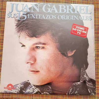 JUAN GABRIEL - Sus 15 Exitazos Originales / LATIN POP RANCHERA LP SEALED - Image 1 of 2