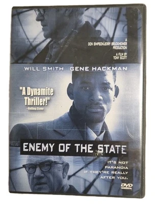 Official Touchstone Picture Brand Enemy of the State DVD 1998 Action Movie - Image 1 of 4