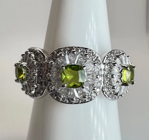 Size 9 Bomb Party August Ring - RG72105 "Dewy Twilight Leaves" - Picture 1 of 5