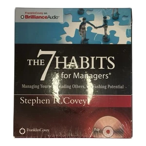 Les 7 habitudes pour les gestionnaires par FranklinCovey Stephen R. Covey programme de gestion - Photo 1/3
