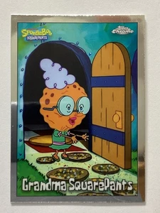 2025 Topps Chrome SpongeBob Base #18 Grandma SquarePants 25 - Picture 1 of 2