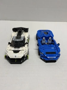 Lego Speed Champions Koenigsegg Jesko 76900 And 76902 McLaren Elva - Picture 1 of 10