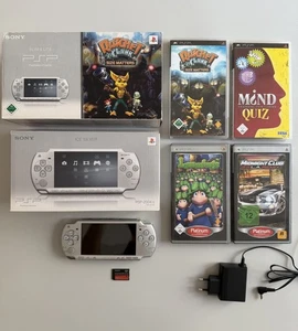Sony PSP 2000 Slim & Lite Ratchet Clank Ice Silver consola portátil colección - Imagen 1 de 18
