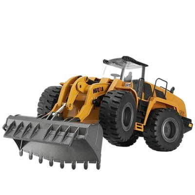 1/14 Metal RC Bulldozer 22 Channel Remote Control Heavy RTR Construction Vehicle - Image 1 of 4
