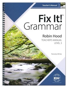 Fix It! Grammar: Robin Hood, TEACHER’S MANUAL Level 3 - Imagen 1 de 1