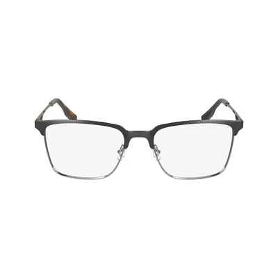 New LACOSTE Men's Eyeglasses Frame L2295 Matte Gun 53-18-145 Retail $200+ Case - Image 1 of 3