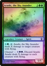 Arashi, the Sky Asunder FOIL Saviors of Kamigawa HEAVILY PLD Rare CARD ABUGames