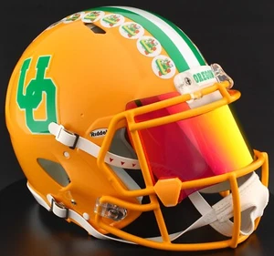 OREGON DUCKS NCAA Riddell Speed Full Size REPLICA Football Helmet - Picture 1 of 7