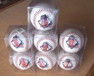 1998 AS All-Star set of 7 Player Baseballs Colorado Rockies host rare complete - Image 1 of 4
