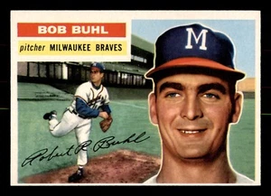 Bob Buhl 56 Topps 1956 Nº 244 como nuevo+ 21534 - Imagen 1 de 2