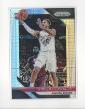 2018-19 Panini Prizm Prizms Hyper #14 Vincent Edwards RC Rookie Rockets