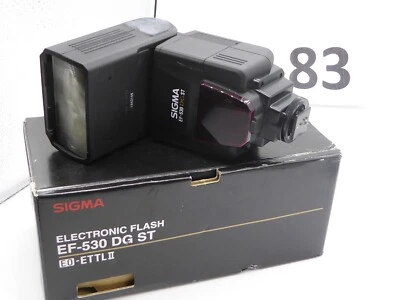 SIGMA EF-530 DG SUPER FLASH E-TTL II FOR CANON  tested and working well digital - Image 1 of 4