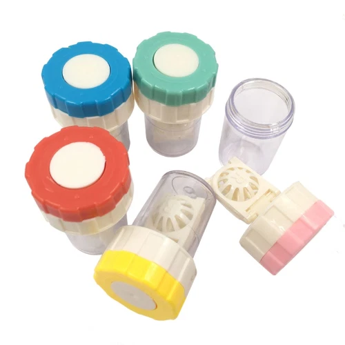 MARKENLOS Kontaktlinsen Behälter Reinigung Aufbewahrung Reinigungsgerät Waschmaschine Neu