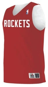 ADULT REVERSIBLE MESH JERSEY, TWO COLOR SLIM SHOULDER w/NBA OFFICIAL LOGO, S-2XL - Picture 1 of 31