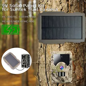 3000mAh 6V-12V Solar Panel Kit Rechargeable Solar Charger For Trail Camera J1F9 - Picture 1 of 10