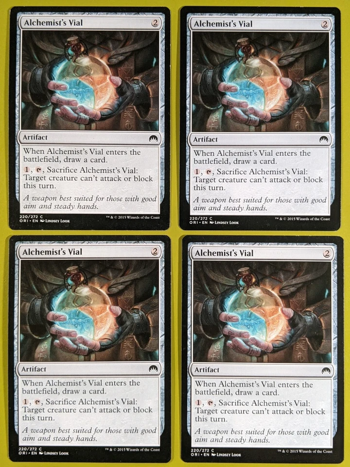 Alchemist's Vial x4 Magic Origins 4x Playset Magic the Gathering MTG - Image 1 of 1
