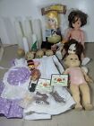 doll making supplies lot used Heads, Dolls, Arms, Cones, Etc Some New