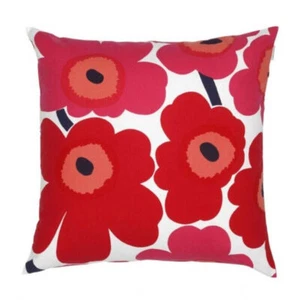 Marimekko Pieni Cushion Cover 50 x 50cm - Unikko Red - Picture 1 of 1