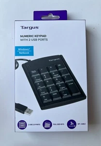 Targus Numeric Keyboard with 2 USB Ports - Picture 1 of 2