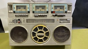 RARE GENERAL MG 345 TRIPLE STERIO RADIO CASSETTE RECORDER BOOMBOX - Picture 1 of 24