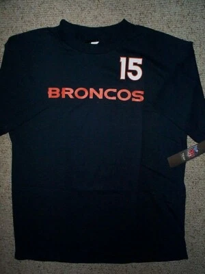 ($20) Camiseta deportiva REEBOK Denver Broncos TIM TEBOW NFL JÓVENES NIÑOS NIÑOS NIÑOS (xl 18-20 Foto 1 de 3