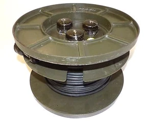 Kabel Kabeltrommel 25 m Sicherungsautomat Schuko Sicherung kabel Bundeswehr BW - Imagen 1 de 4