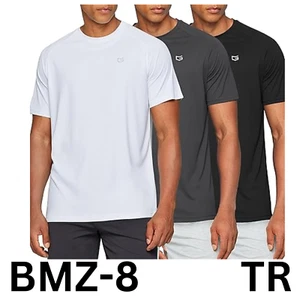 Men's Dry Fit Short Sleeve T-Shirt Crewneck Lightweight Tee Shirts for Men, XXL - Picture 1 of 8