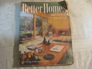 Mid Century 1951 JUNE BETTER HOMES & GARDENS MAGAZINE - NICE ILLUSTRATED COVER - Picture 1 of 6
