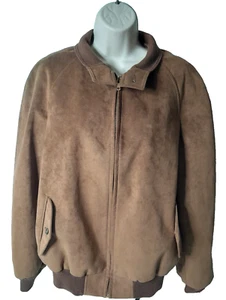 VINTAGE JEFFREY BANKS FOR LAKELAND "ULTRA SUEDE" JACKET - SIZE 44 - Picture 1 of 21