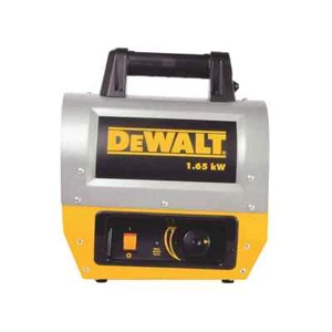 DEWALT 5,118 BTU Electric Forced Air Portable Outdoor Heater with Handle - Picture 1 of 8