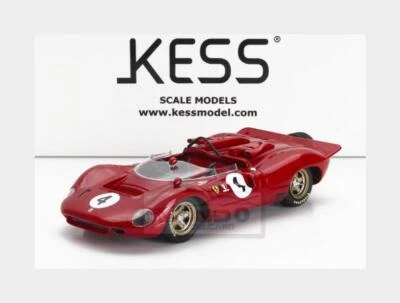1:43 KESS MODEL Ferrari 350 P4 Can-Am #4 Tasman Gp Longford 1968 Amon KE43056371 - Immagine 1 di 2